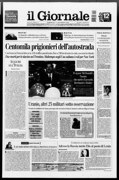 Il giornale : quotidiano del mattino